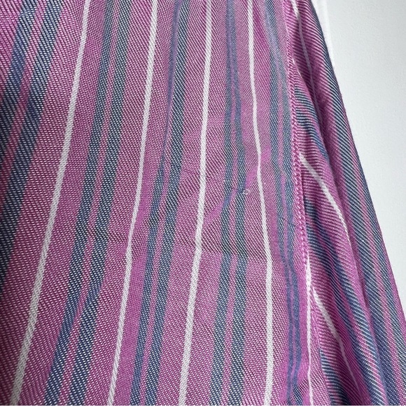 Frank and Eileen Eileen pink striped button down size XS - Picture 5 of 10